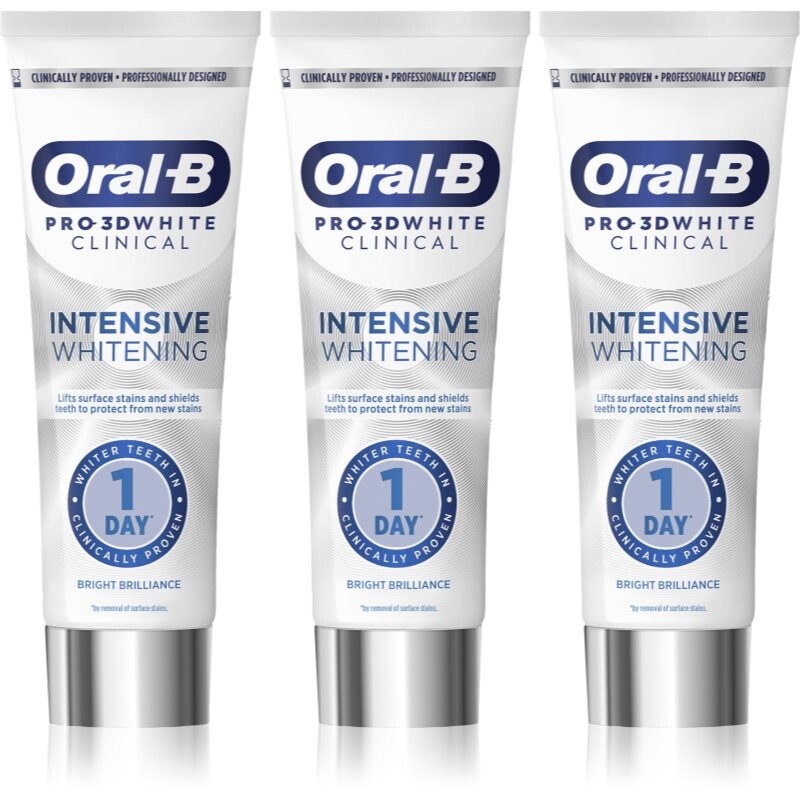 Oral-B Pro-3D White Intensive Whitening set for intense whiteness Bright Brilliance
