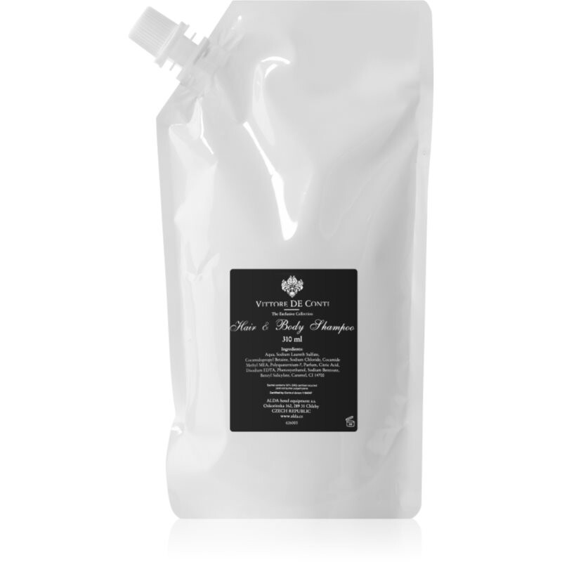 Alda cosmetics Vittore De Conti shampoo for hair and body 310 ml