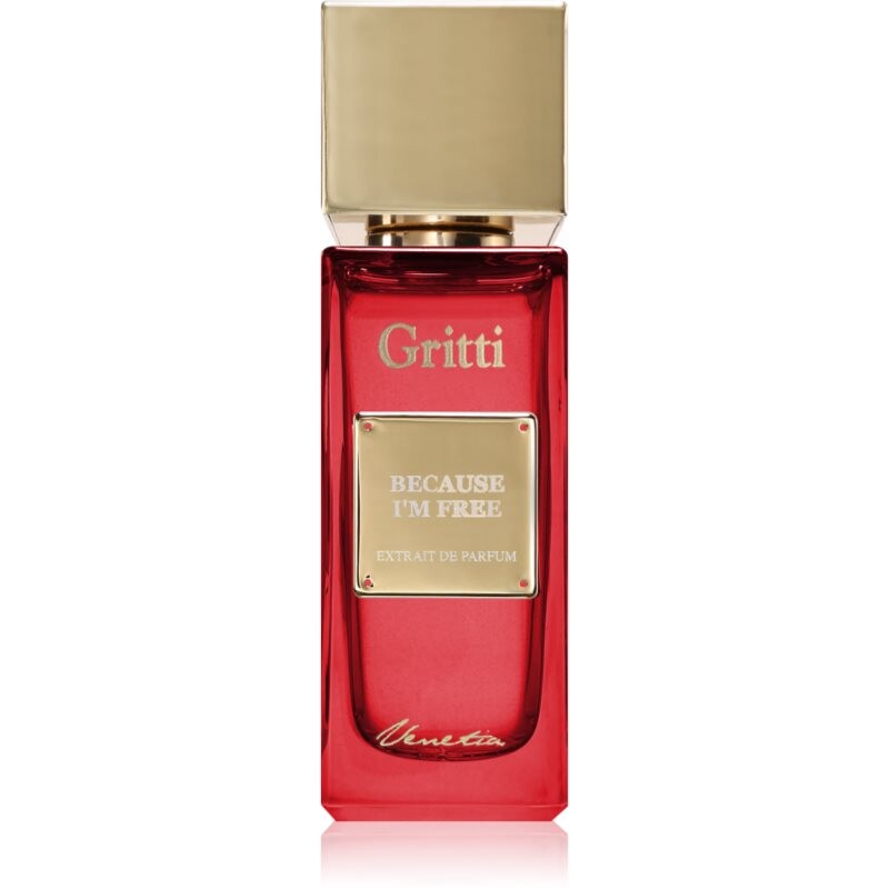 Gritti Beacause I'm Free perfume extract unisex 100 ml