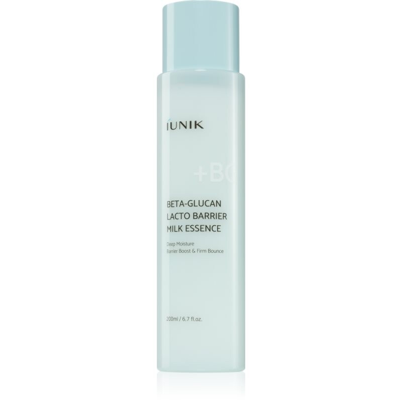 iUnik Beta Glucan Lacto Barrier Milk Essence face lotion for skin regeneration and renewal 200 ml