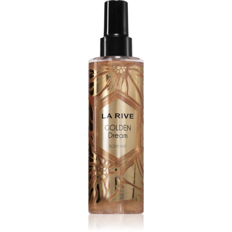La Rive Golden Dream Body Mist body spray with glitter for women 200 ml