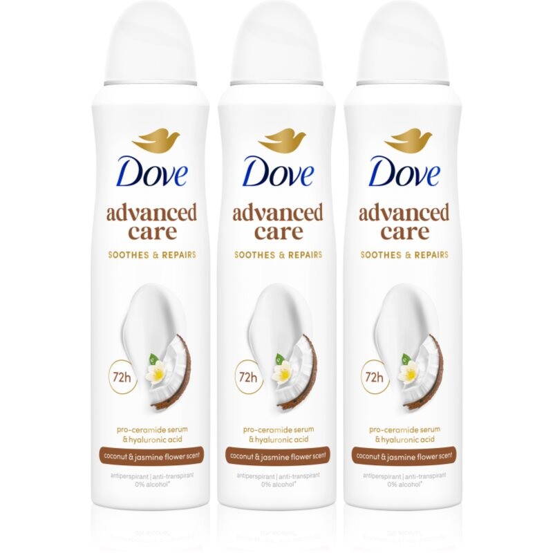Dove Advanced Care Coconut & Jasmine Flower Scent set