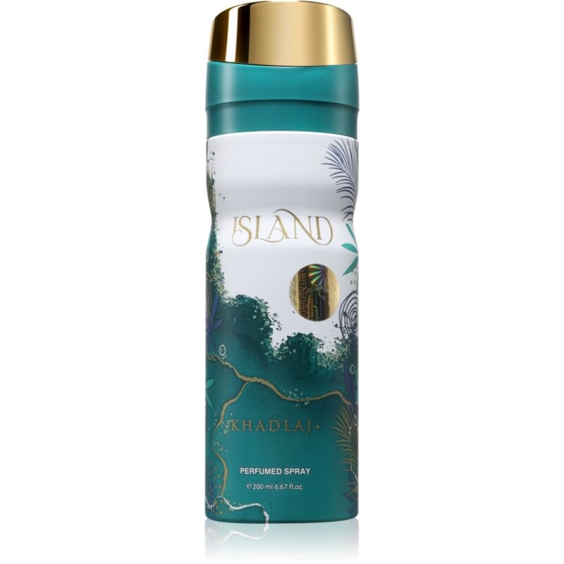 Khadlaj Island deodorant with fragrance unisex 200 ml