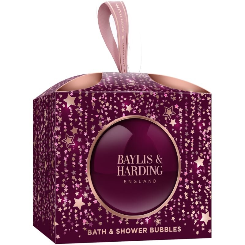 Baylis & Harding Wild Cherry & Vanilla bath foam in gift packaging