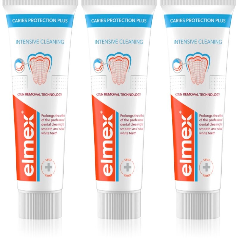 Elmex Intensive Cleaning TRIO set for teeth