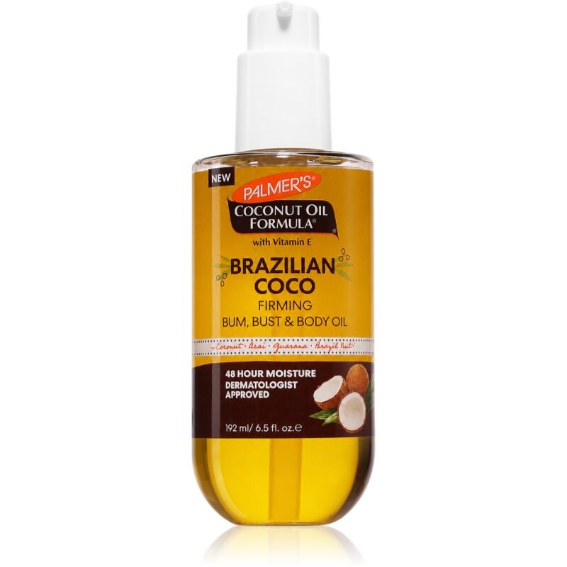 Palmer’s Coconut Oil Formula Brazilian Coco firming body oil for body and bust 192 ml