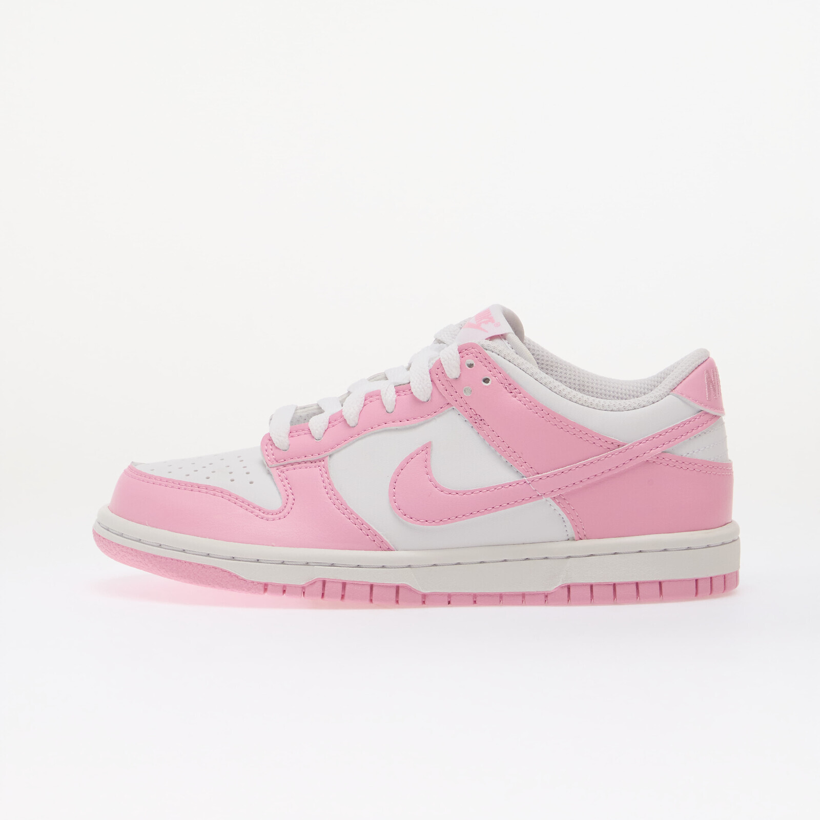 Shoes Nike Dunk Low Kids White/ Pink Rise/ White 4.5Y