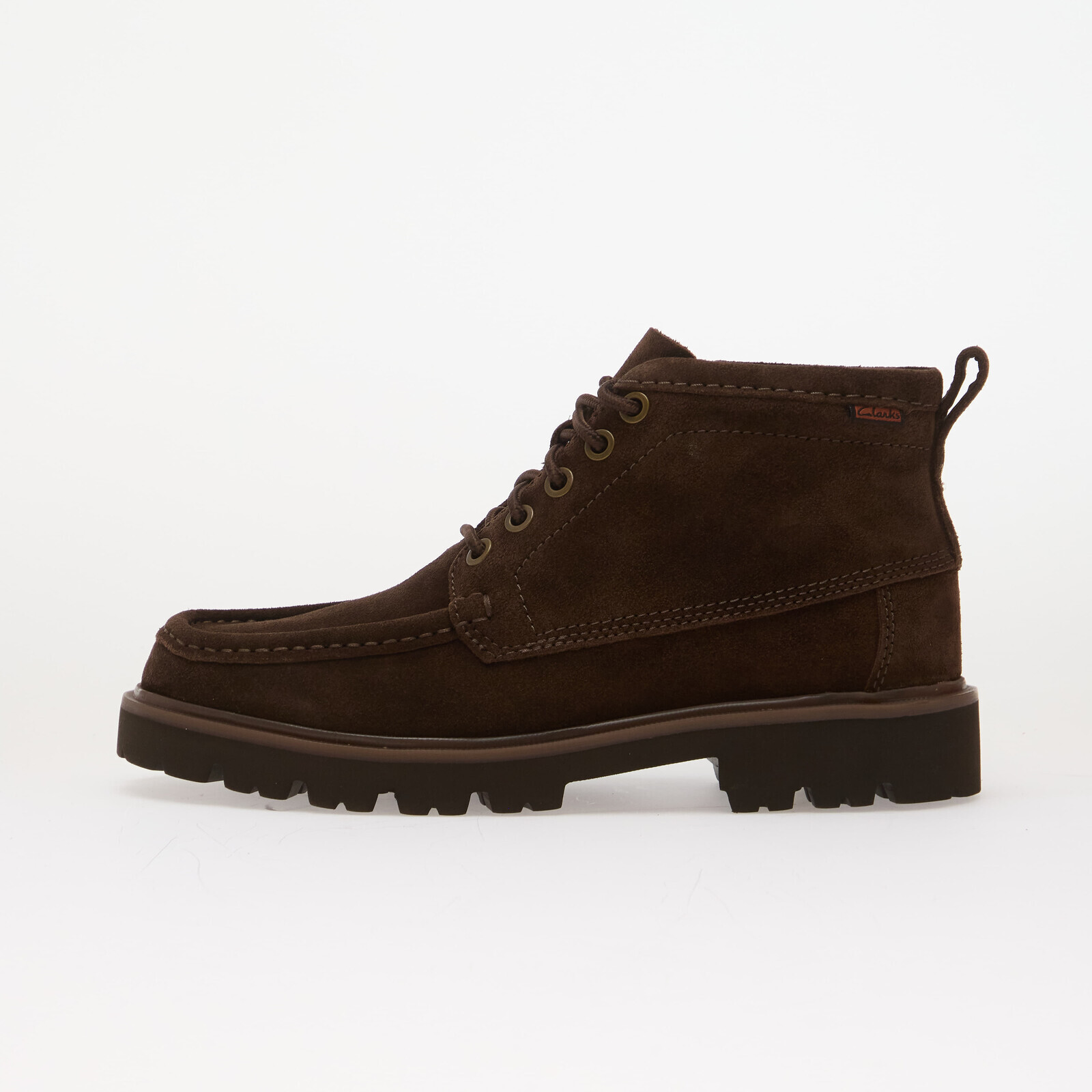 Shoes Clarks Cleyhill Hi Brown Suede 9