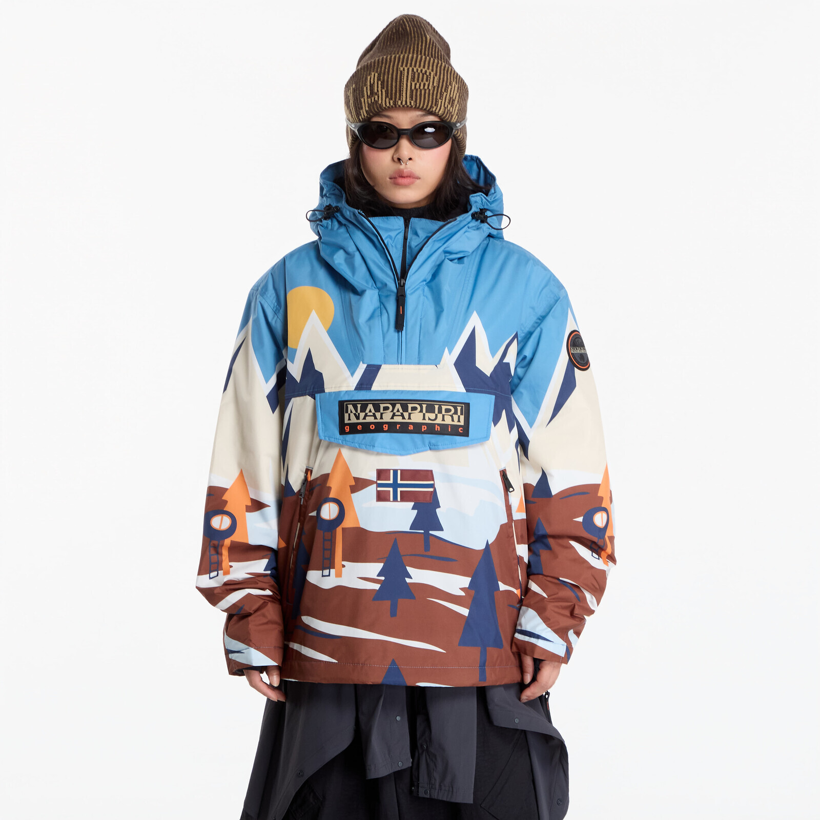 Jacket Napapijri Rainforest Next Anorak Jacket Multicolour XL
