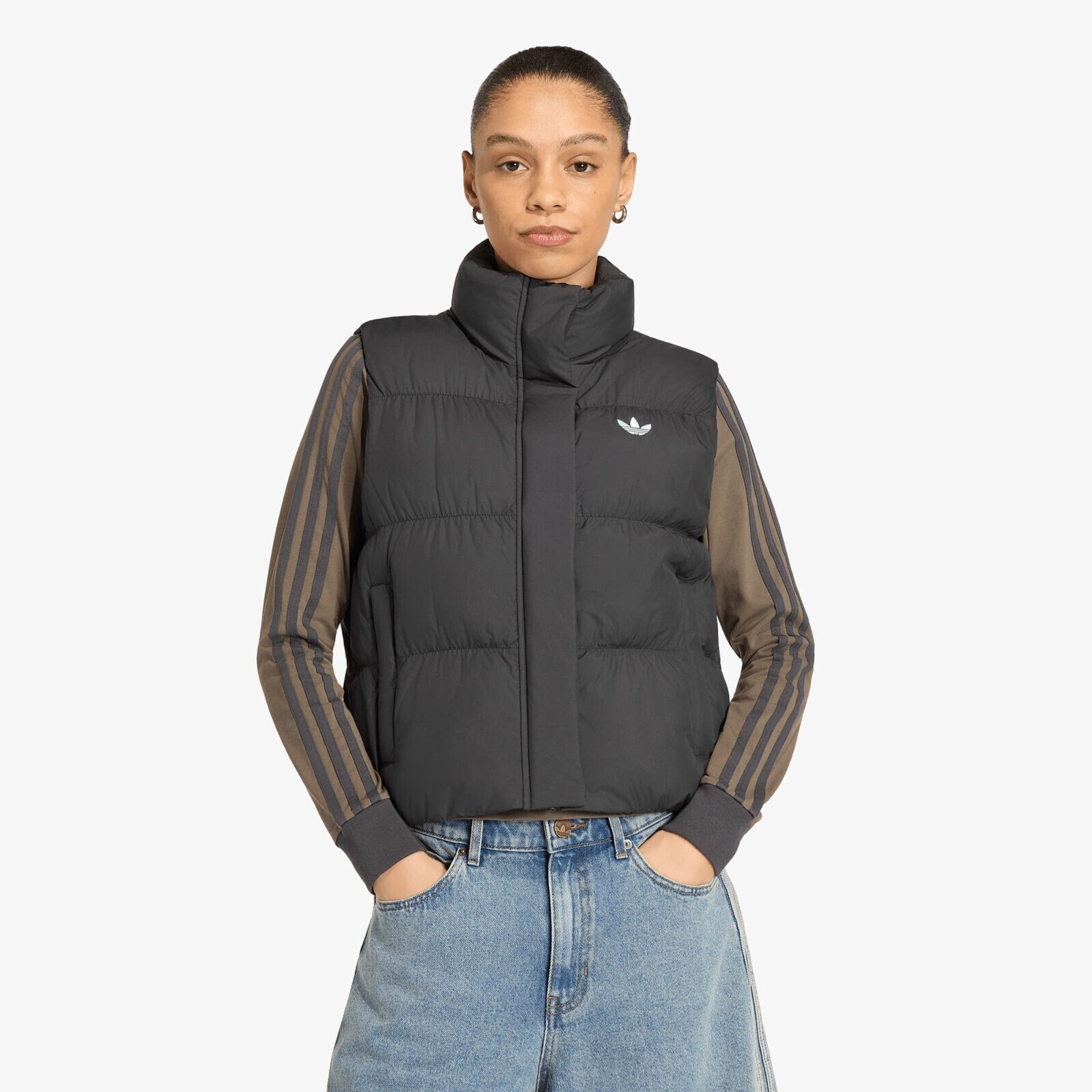 adidas Regular Padded Gilet Black M