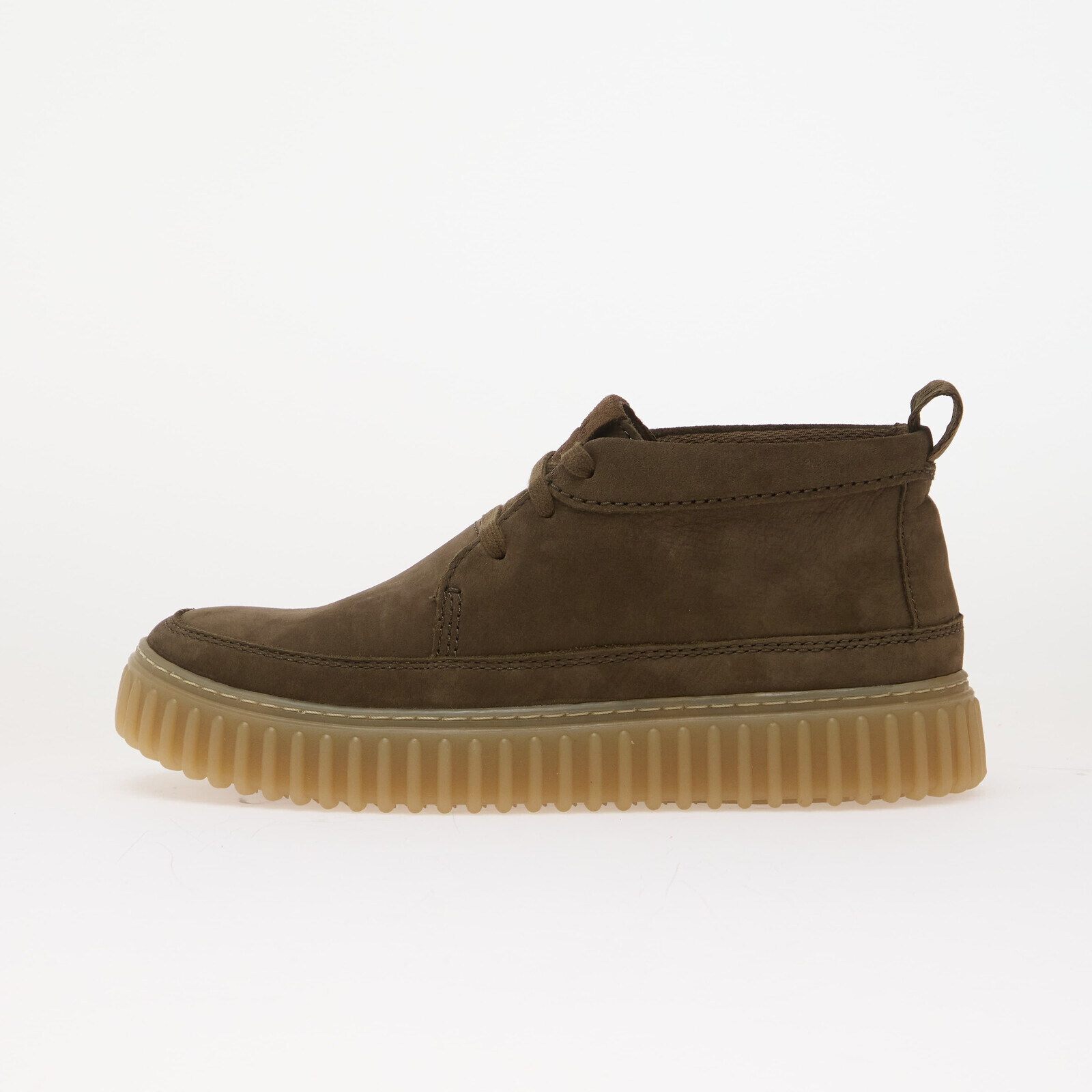 Shoes Clarks Torhill Lace Hi Khaki Nubuck 10.5