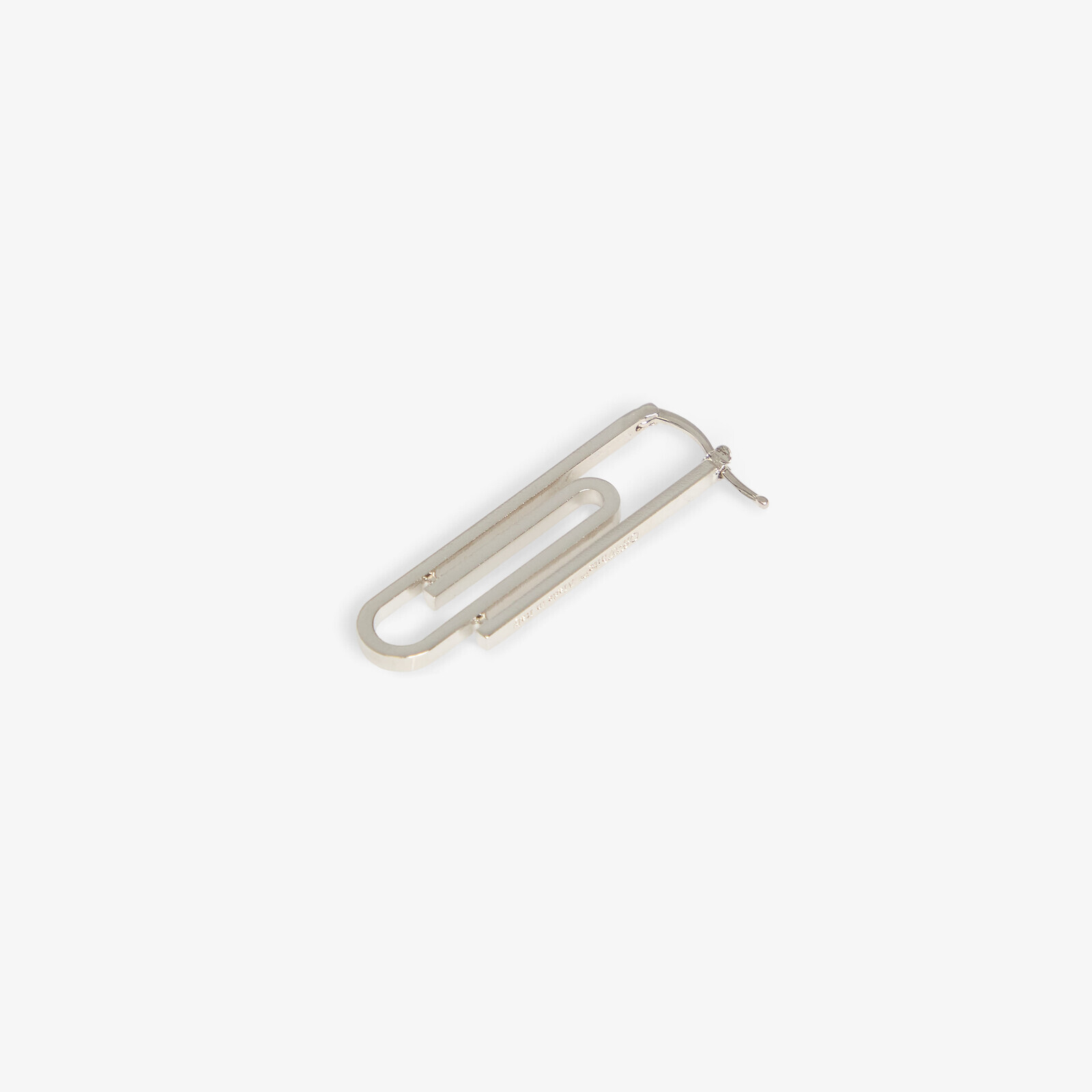 Earrings Off-White Paperclip Mono Earring Silver Universal