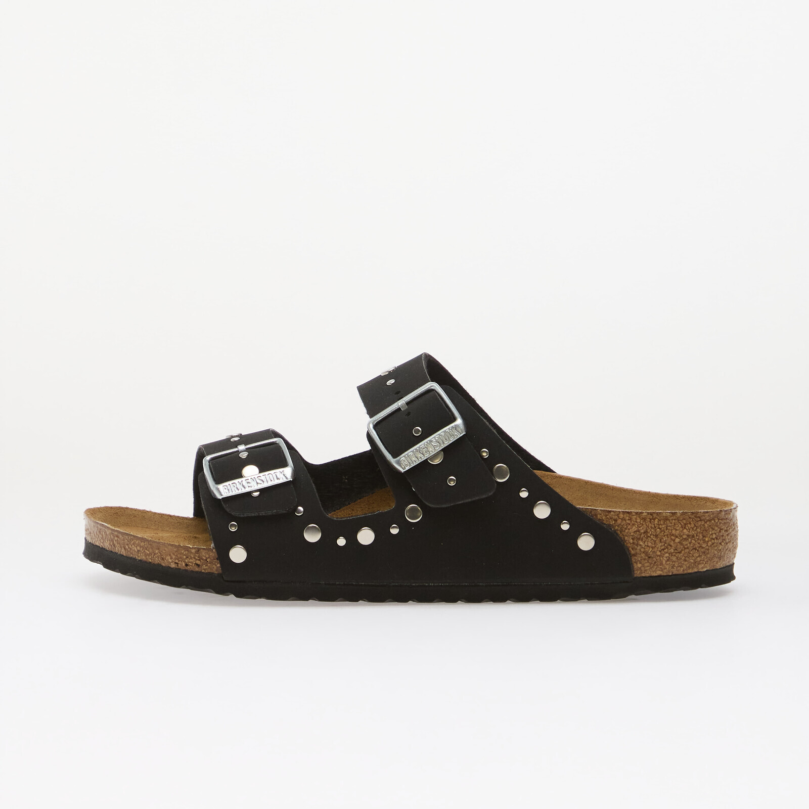 Birkenstock Arizona Rivets Border Kids Birko-Flor Black 36