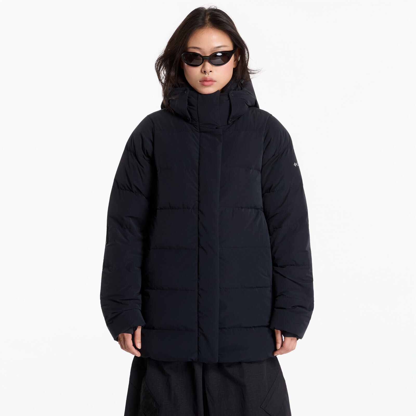 Jacket Columbia Amaze Puff™ Mid Hooded Jacket Black XS