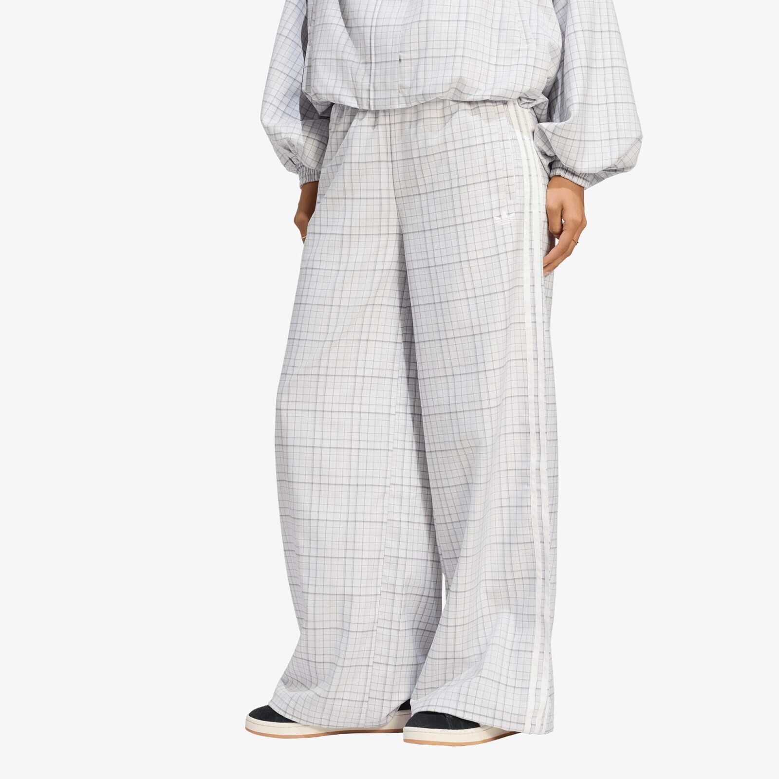 Pants adidas Loose Check Track Pants Dash Grey S