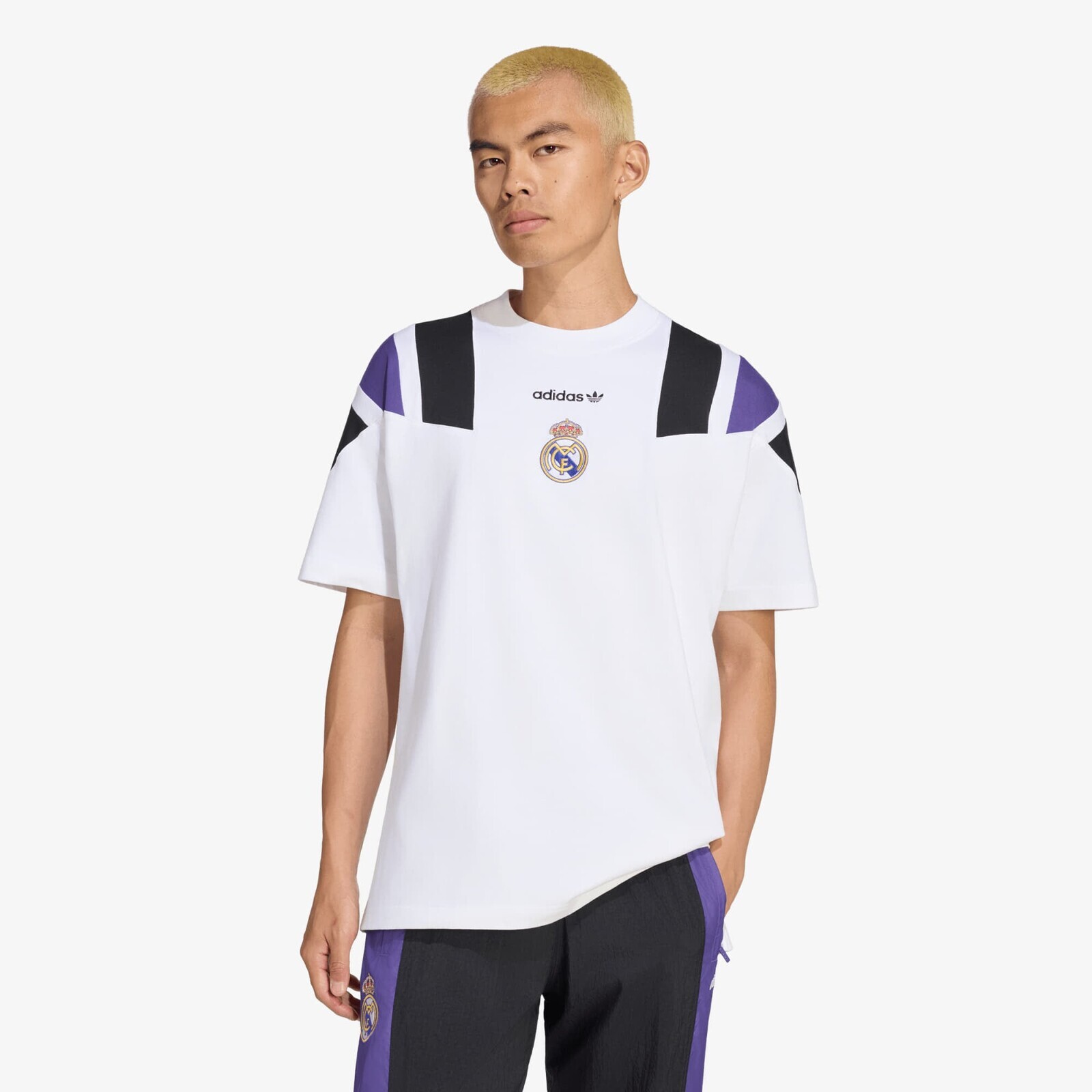 T-shirt adidas Real Madrid EQT Tee White S