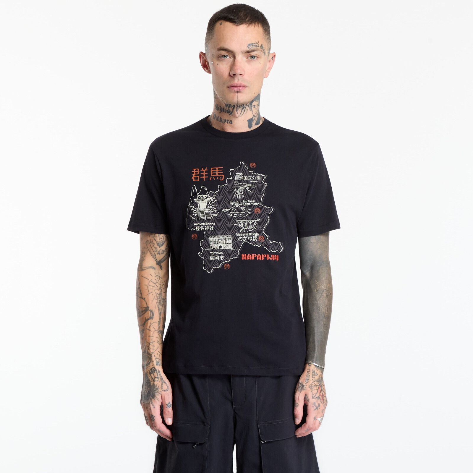 T-shirt Napapijri Sunda Short-Sleeve T-Shirt Black Beauty S