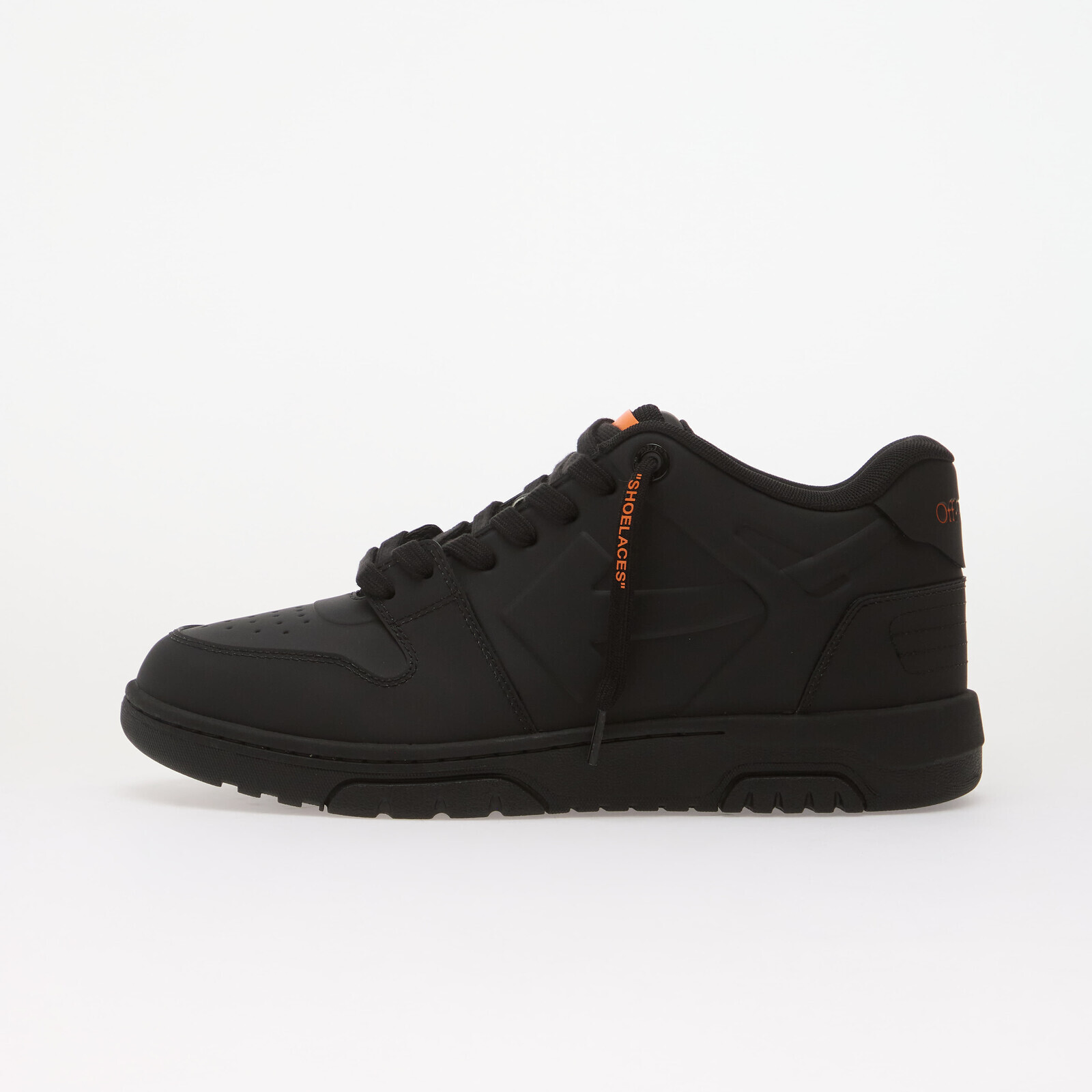 Sneakers Off-White Out Of Office Molded Sneakers Black/ Orange UK 6.5