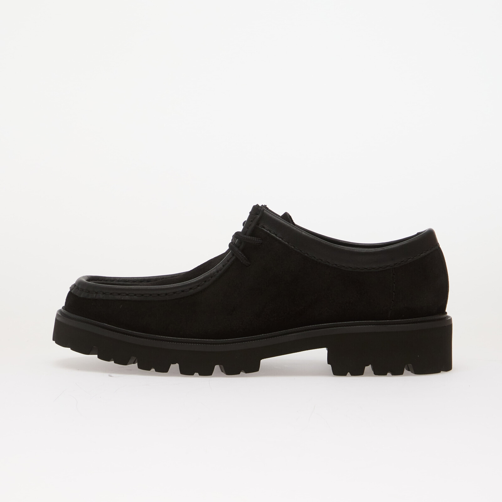 Sneakers Clarks Cleyhill Seam Black Suede UK 8