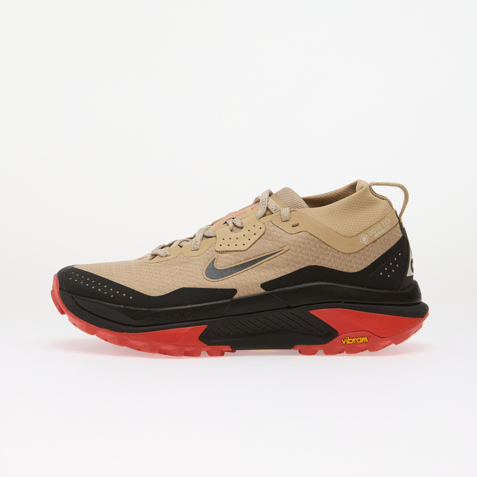 Sneakers Nike ACG Zegama Trail GORE-TEX Linen/ Black/ Light Crimson/ Light Orewood Brown UK 11