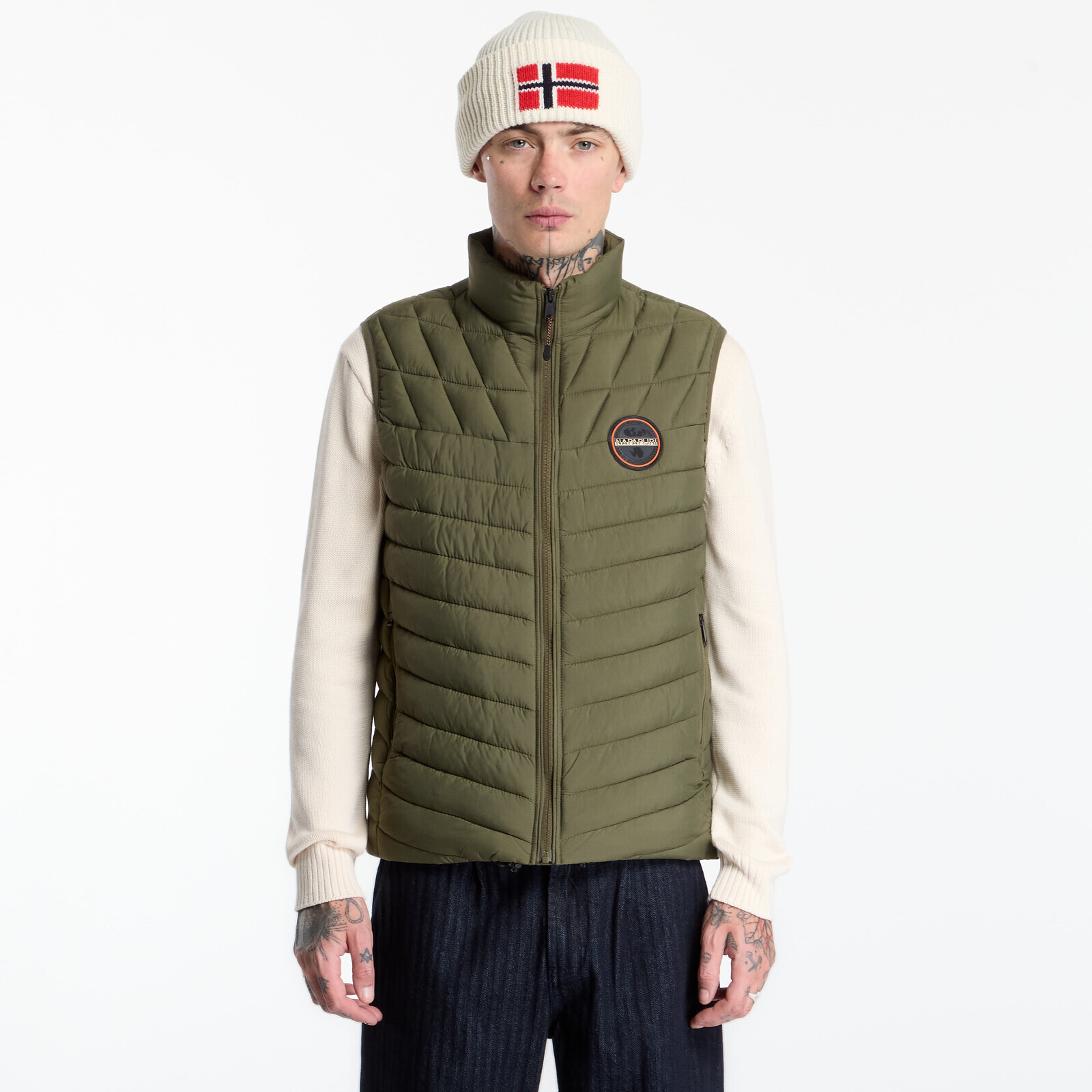 Napapijri A-Lapaz Vest Olive Night XL