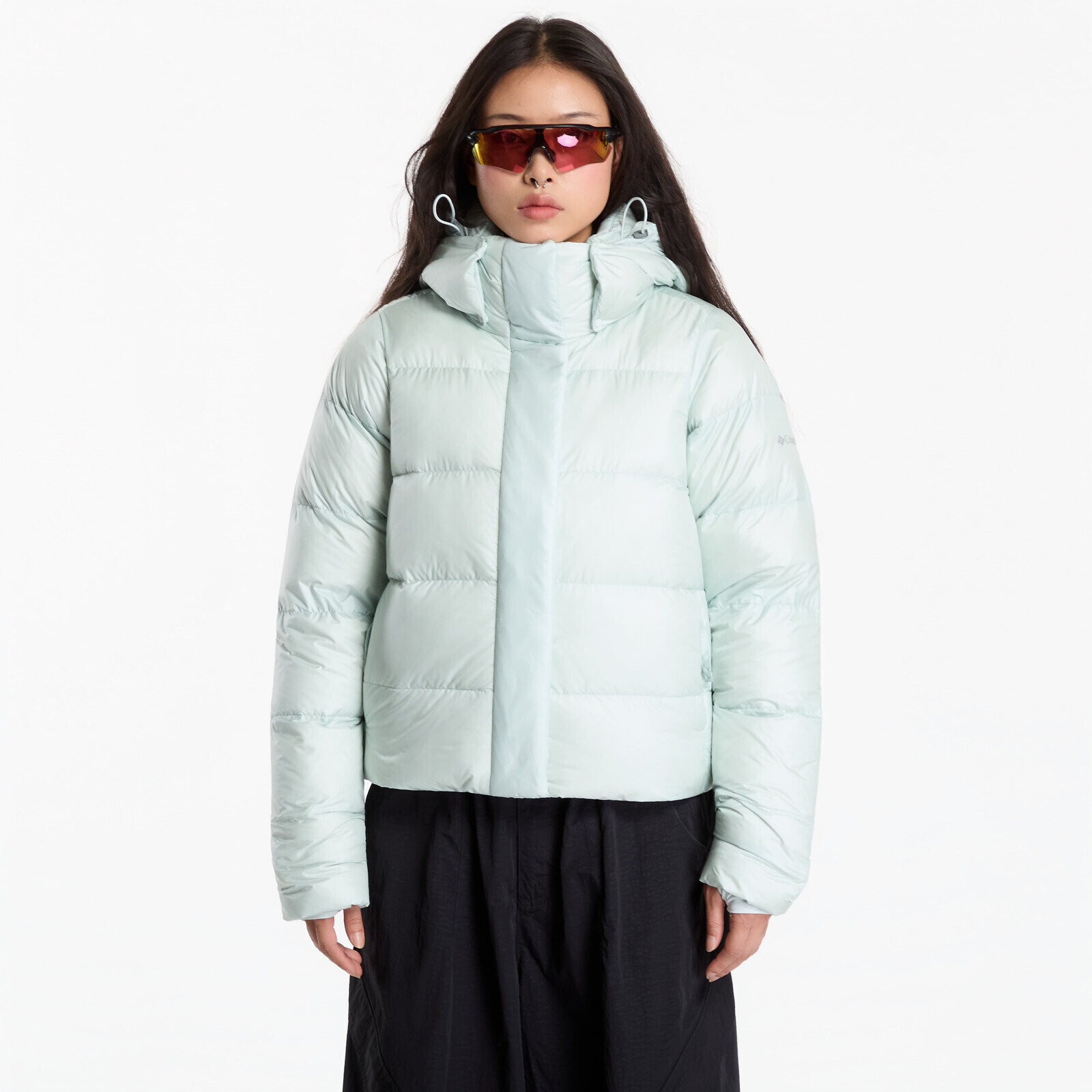 Jacket Columbia Amaze Puff™ Hooded Jacket Tea Light Pearl Shine S