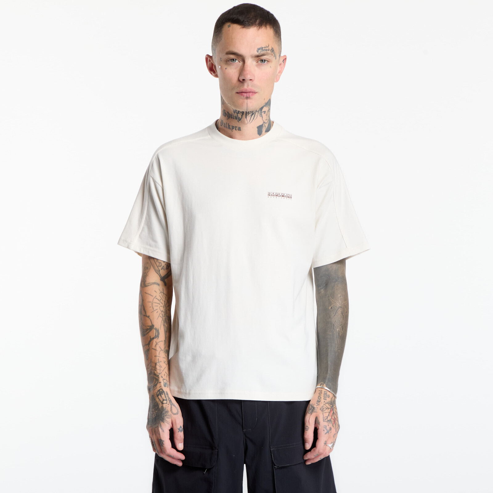 T-shirt Napapijri S-Teza Short-Sleeve White Whisper L