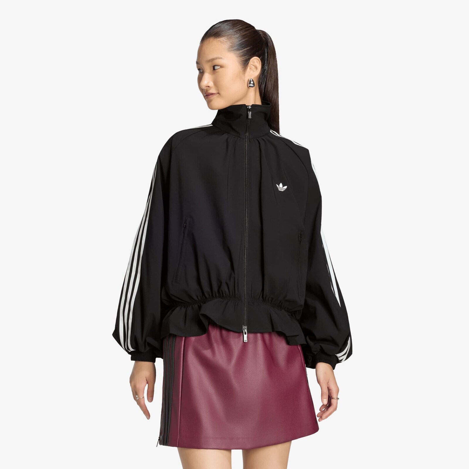 Jacket adidas Blousy Oversized Track Top Black XL