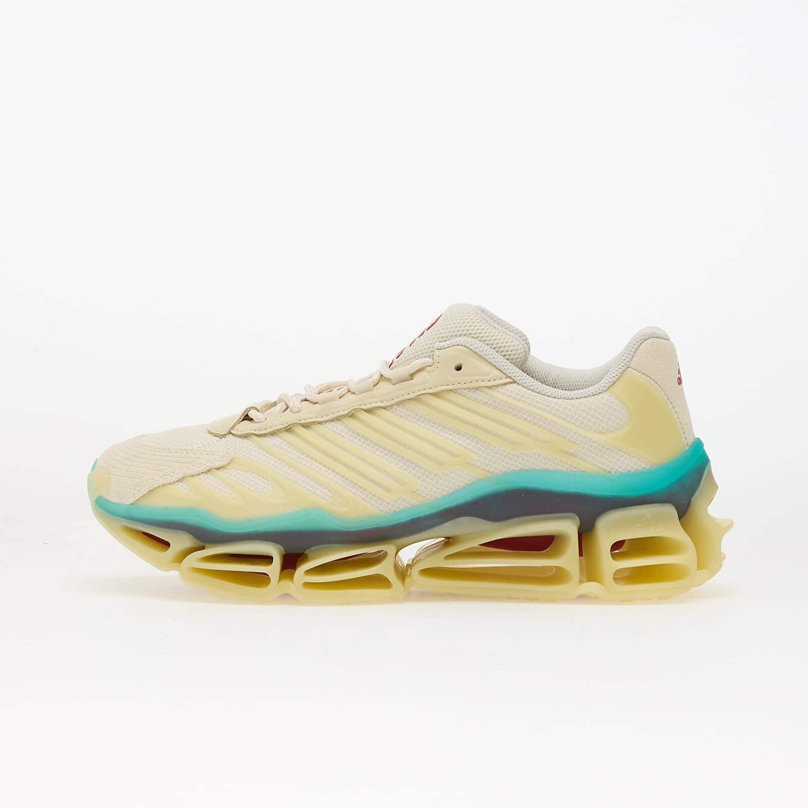 Sneakers adidas x Willy Chavarria Megaride AG Cream White/ Warm Vanilla/ Power Red UK 8