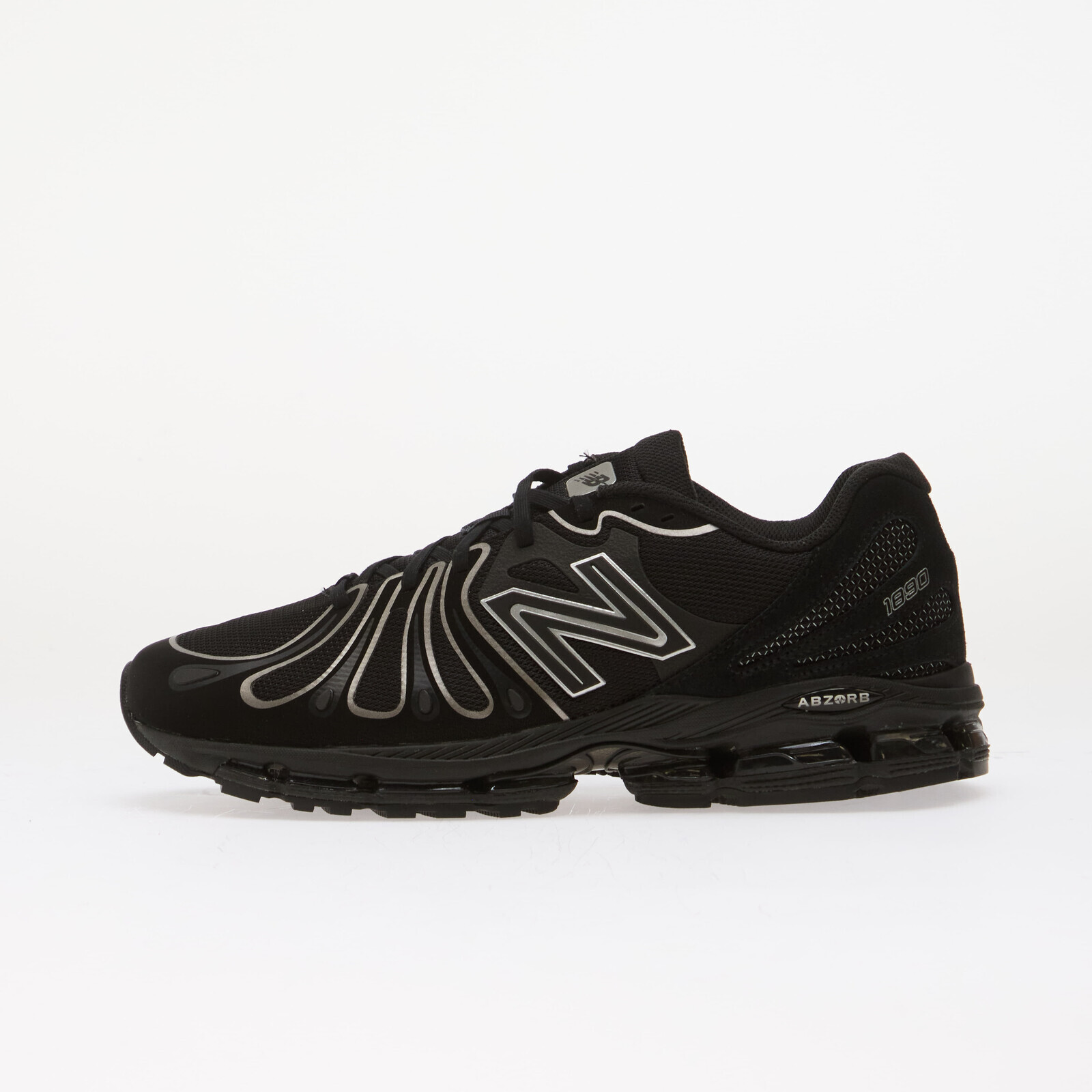 Shoes New Balance 1890 Black/ Silver Metallic/ Black Cement 12