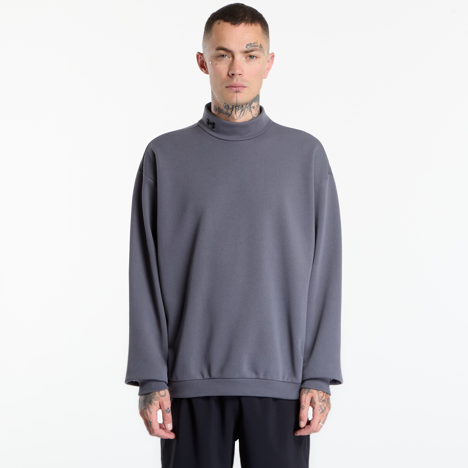 Sweatshirt Under Armour Icon Heavyweight Terry Crew Grey S