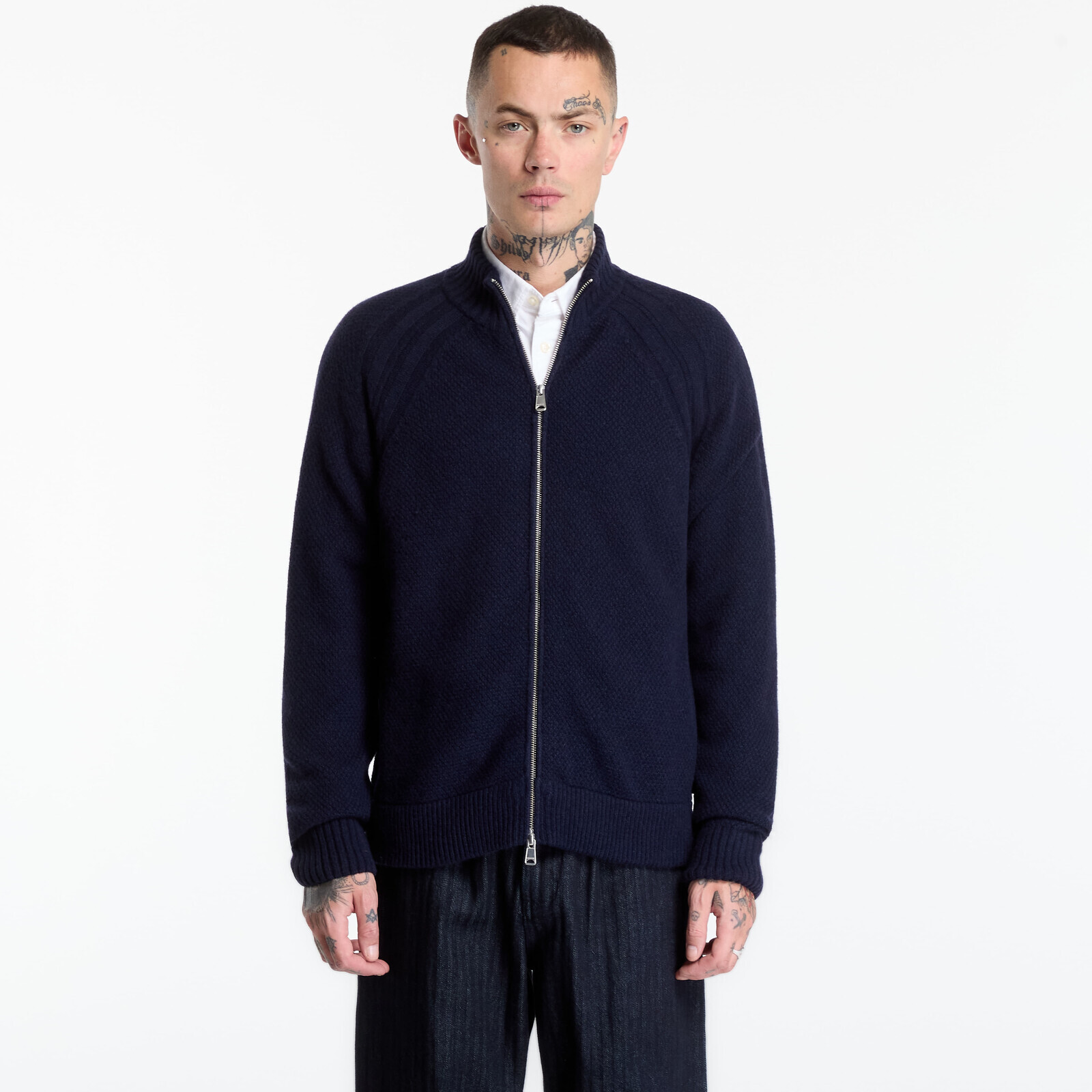 Sweater Napapijri D-Tauern Full-Zip Blu Marine XL
