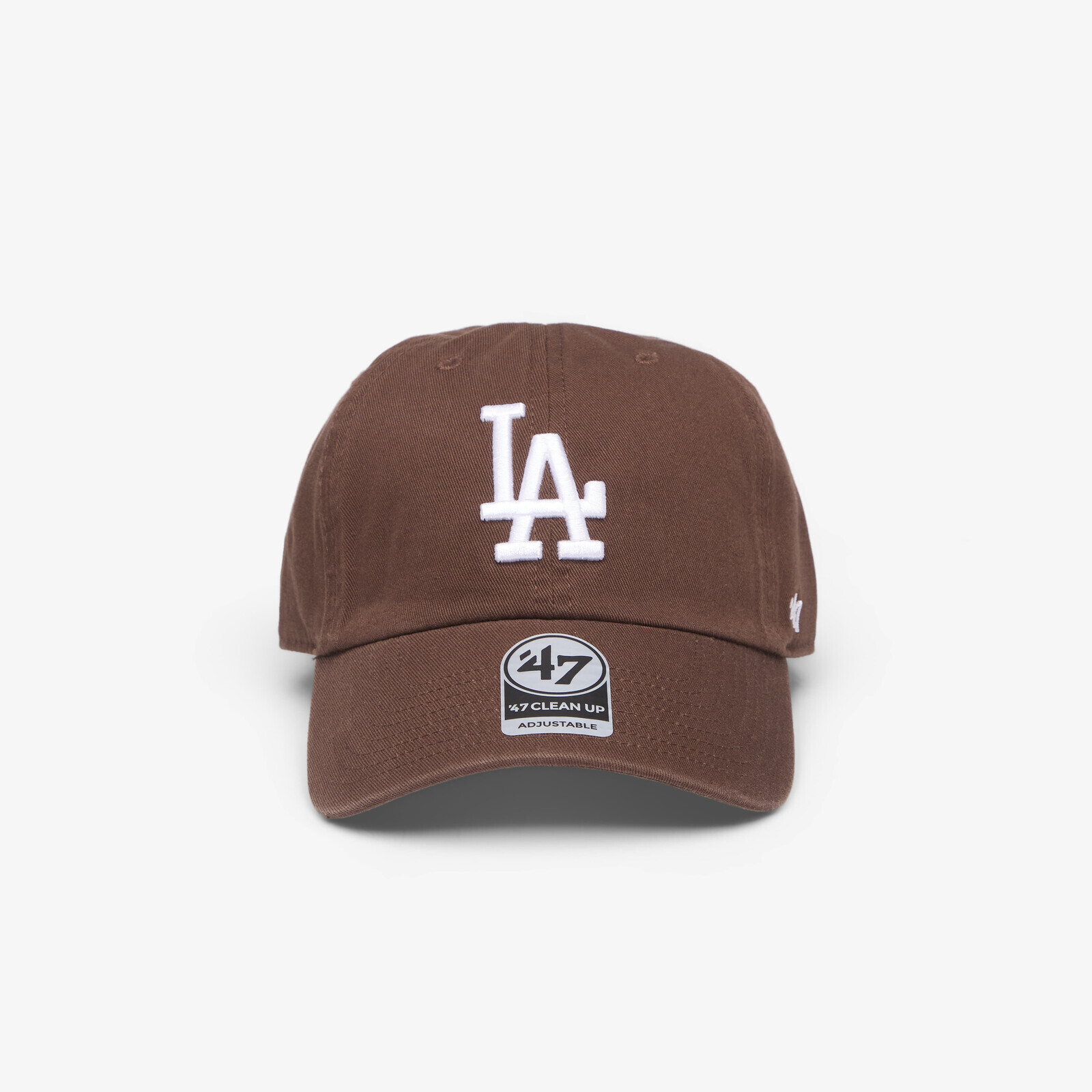 Cap '47 Brand MLB Clean Up Wno Loop Label Los Angeles Dodgers Cap Brown Universal