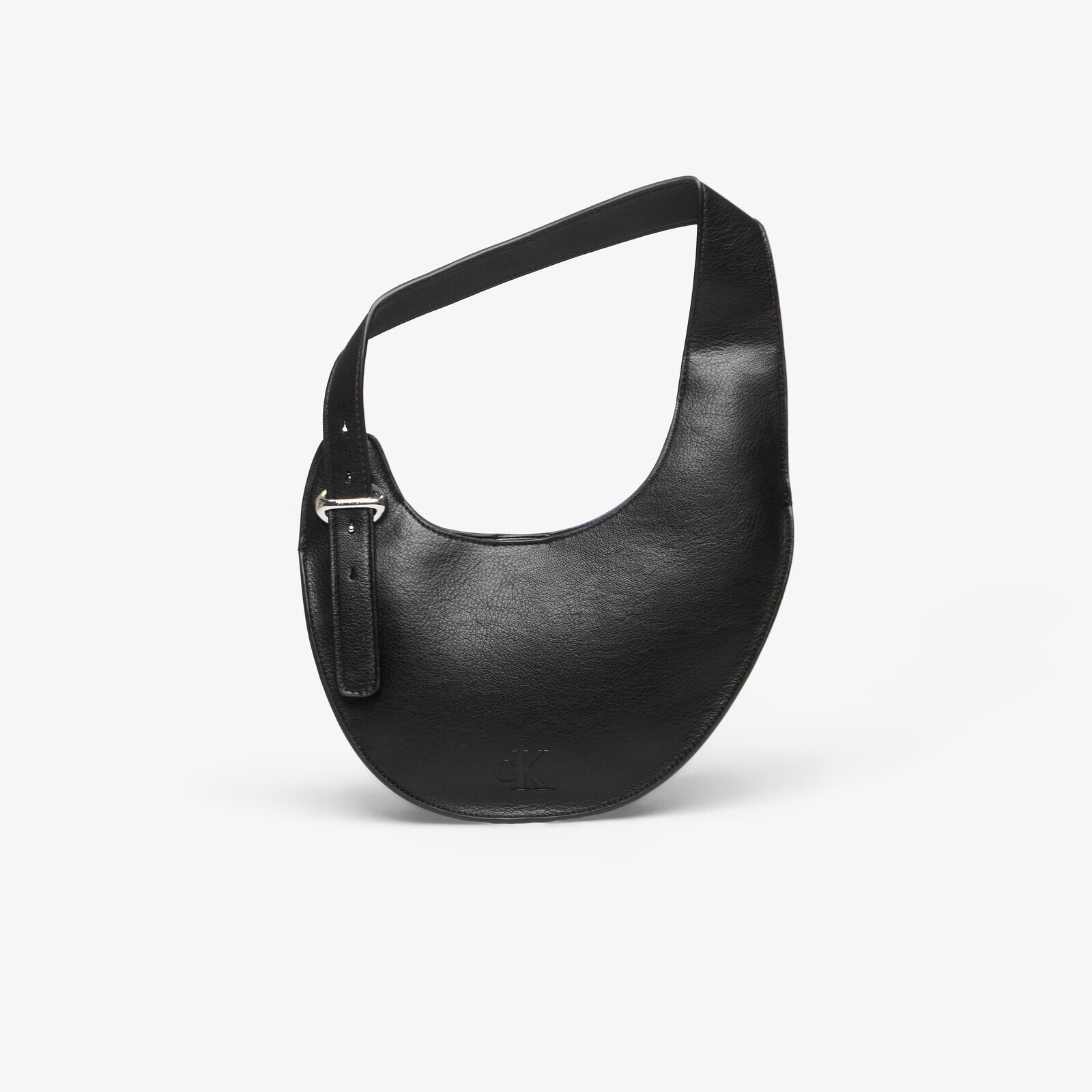 Handbag Calvin Klein Asym Buckle Shoulder Bag Black OS
