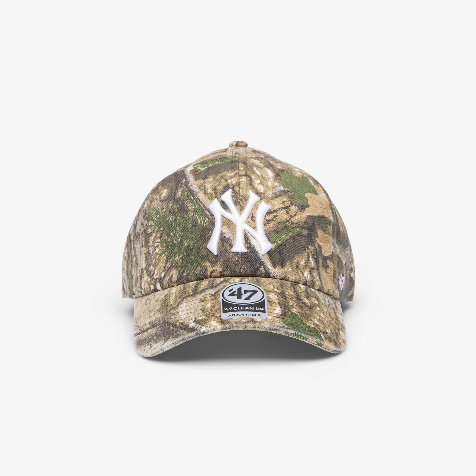 '47 Brand MLB Clean Up Real Tree New York Yankees Cap Green/ Brown Universal