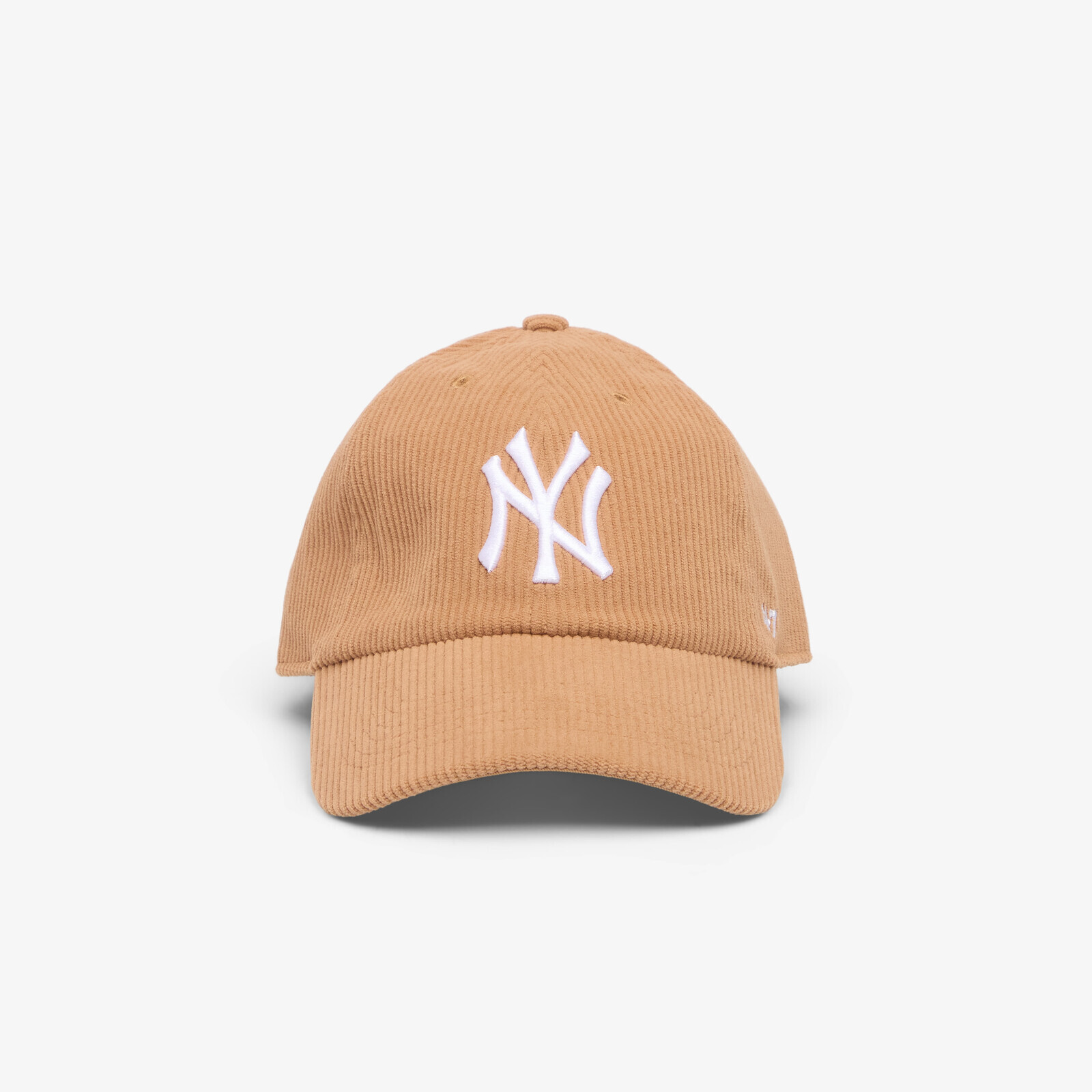 '47 Brand MLB Clean Up Thick Cord New York Yankees Cap Camel Universal