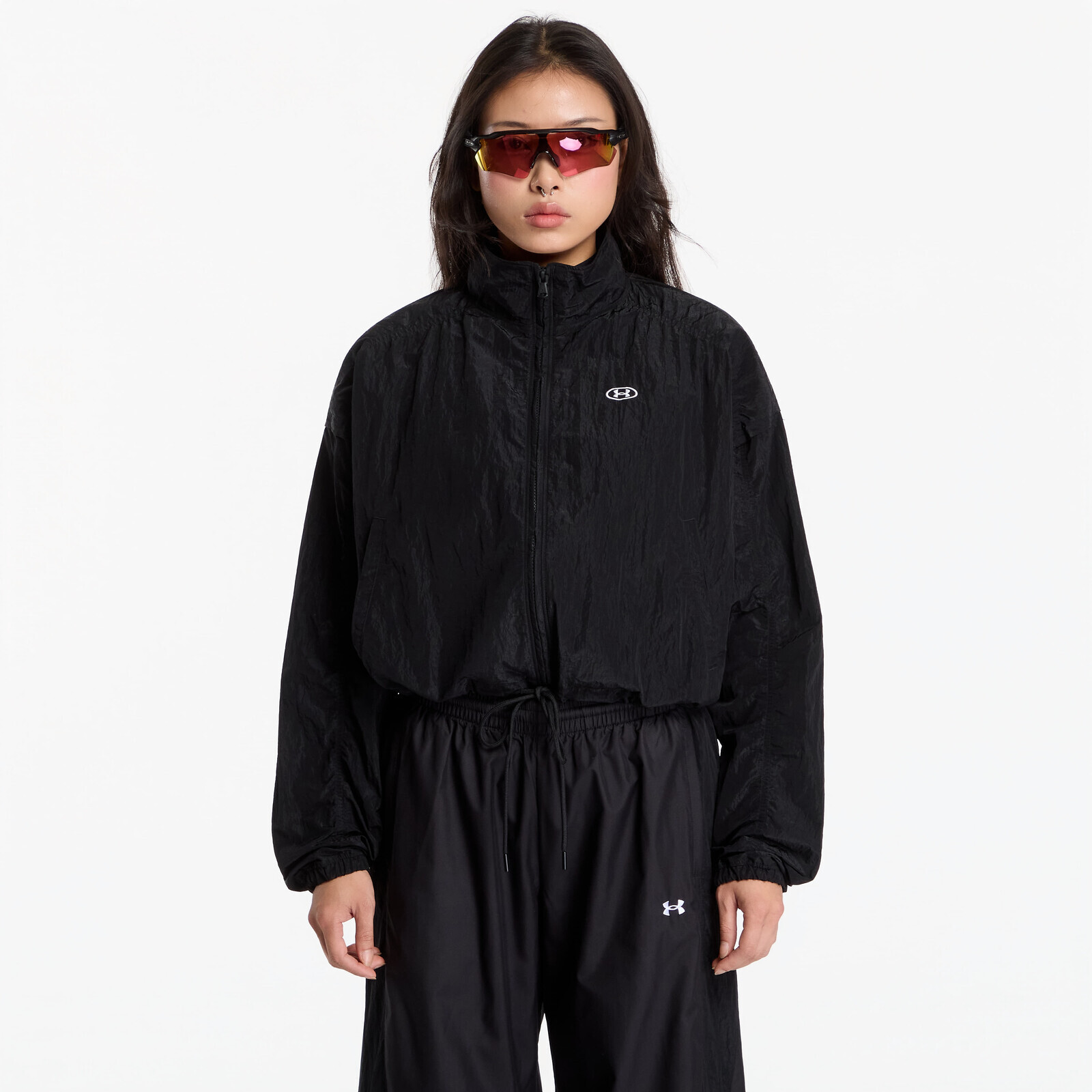 Jacket Under Armour Rival Woven Top Black S