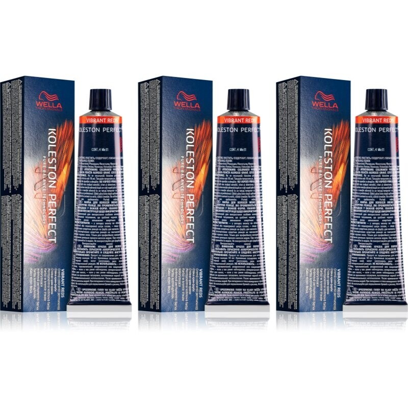 Wella Professionals Koleston Perfect ME+ Vibrant Reds hair colour economy pack shade 55/55