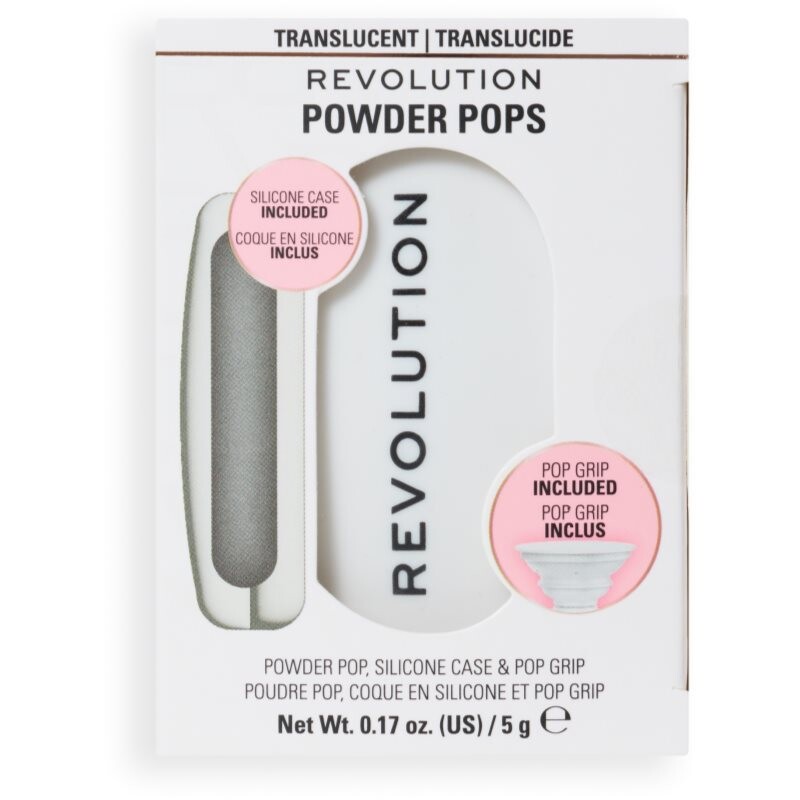 Revolution Powder Pops Translucent powder + cover 1 pc