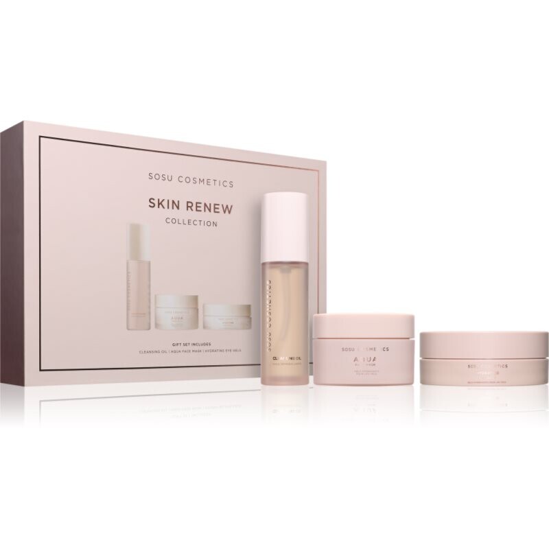 SOSU Cosmetics Skin Renew Collection skin care set 3 pc