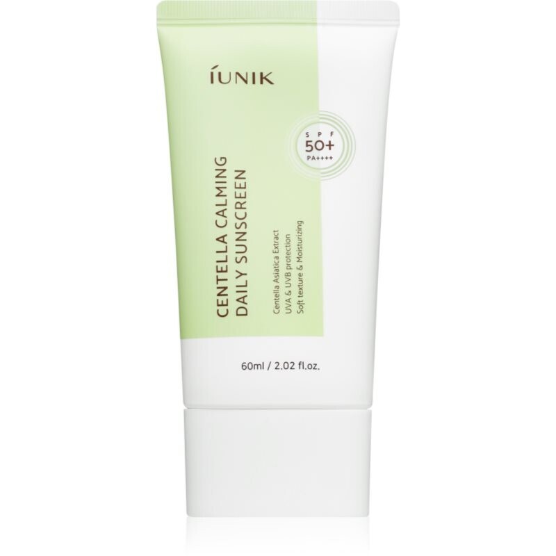 iUnik Centella Calming Daily Sunscreen soothing protection cream SPF 50+ 60 ml