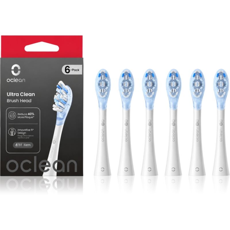 Oclean Ultra Clean UC03 W06 toothbrush replacement heads white 6 pc