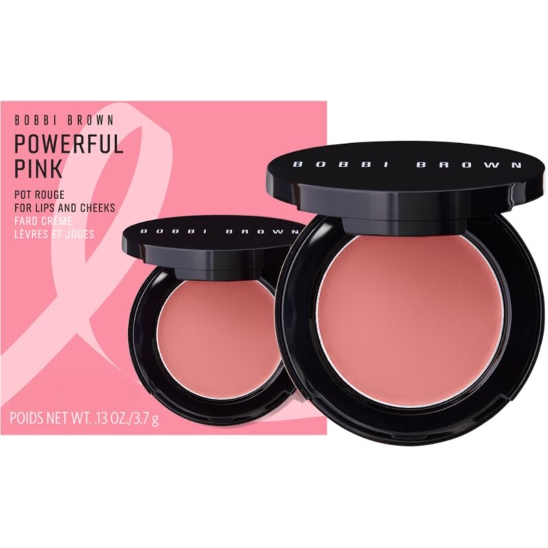 Bobbi Brown Powerful Pink Pot Rouge matt cream blusher shade Powder Pink 3.7 g