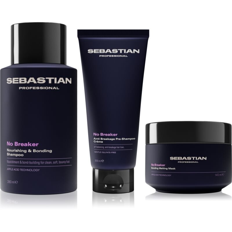Sebastian Professional No.Breaker Bundle set for weak hair 3 pc