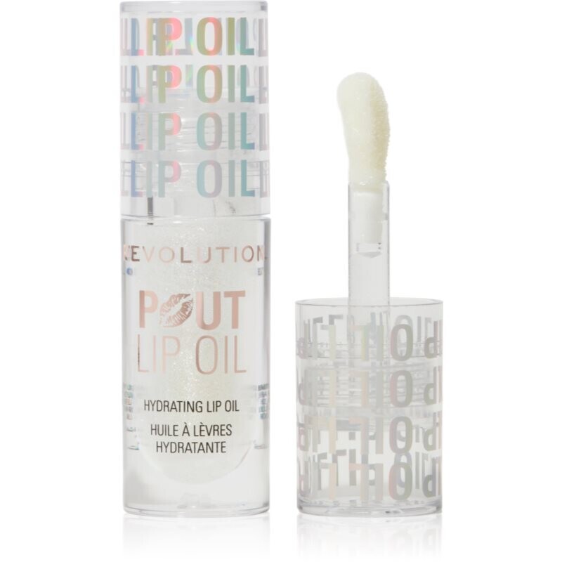 Revolution Pout Lip Oil lip oil with glitter 4.6 ml