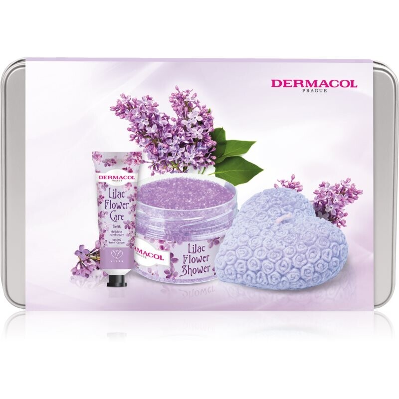 Dermacol Flower Care Lilac gift set for the bath