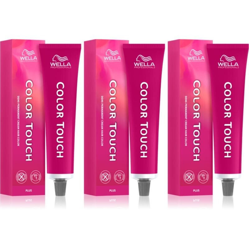Wella Professionals Color Touch Plus demi-permanent hair dye economy pack shade 88/03