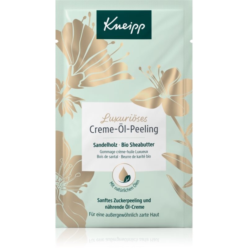 Kneipp Luxurious Sheabutter body scrub with shea butter Sandalwood & Bio Sheabutter 40 ml