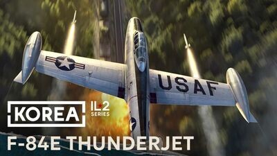Korea. IL2 Series: F-84E Thunderjet Collectors Plane