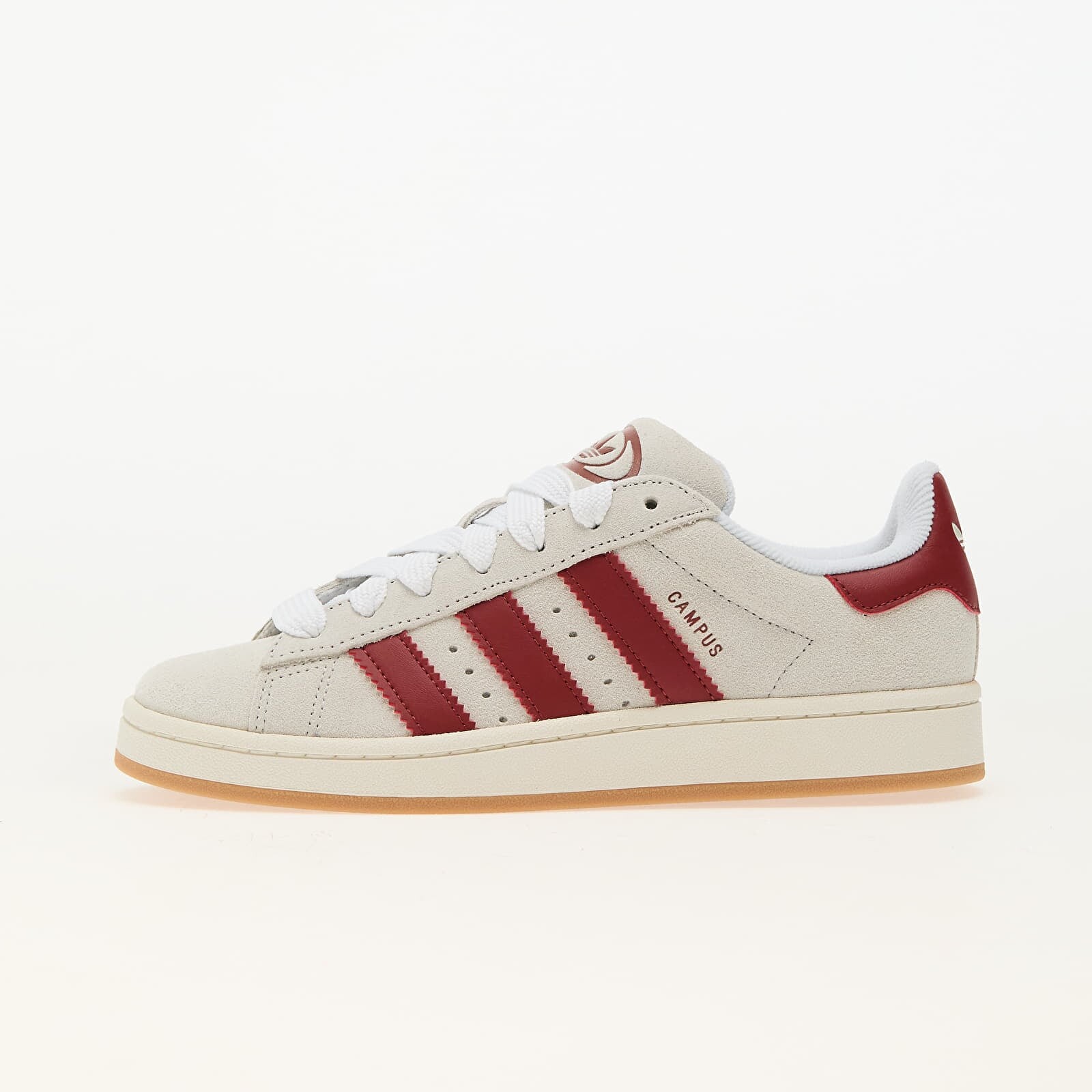 Sneakers adidas Campus 00S W Crystal White/ Core White/ Preloved Ruby UK 6.5